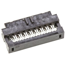 5 pcs - Amphenol Communications Solutions 16-Way IDC Connector Socket for Cable Mount, 2-Row