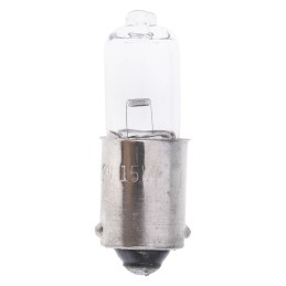 10 pcs - RS PRO BA9s Indicator Light, Clear, 12 V, 1.25 A, 200h