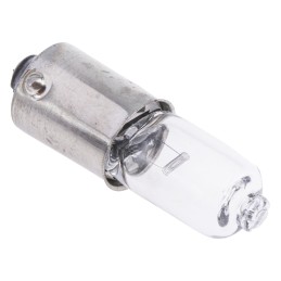 10 pcs - RS PRO BA9s Indicator Light, Clear, 12 V, 1.25 A, 200h