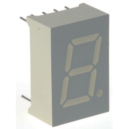 10 pcs - SA05-11GWA SA05-11GWA Kingbright 7-Segment LED Display, CA Green 10 mcd RH DP 12.7mm