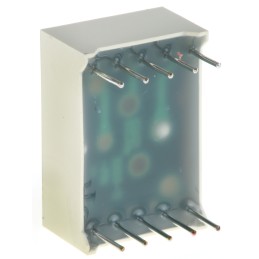 10 pcs - SA05-11GWA SA05-11GWA Kingbright 7-Segment LED Display, CA Green 10 mcd RH DP 12.7mm