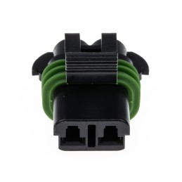 1 pcs - Delphi, Metri-Pack 280 Automotive Connector Socket 2 Way, Crimp Termination