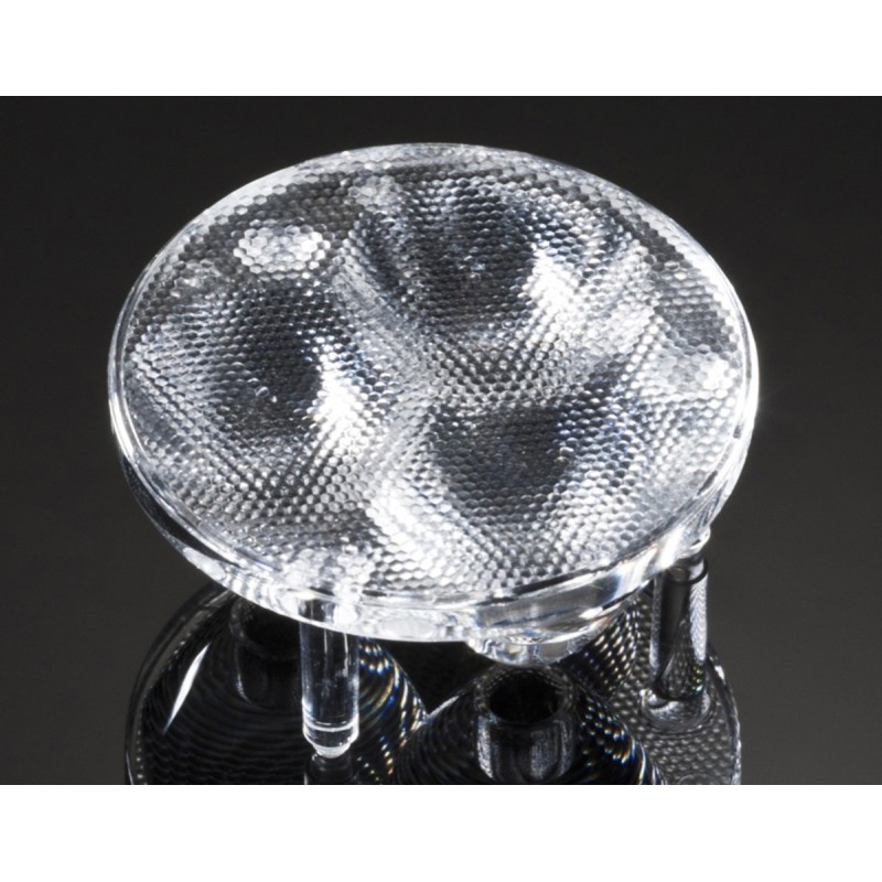 10 pcs - C10755_CUTE-3-M Ledil C10755_CUTE-3-M, Cute Series 3-Way LED Lens, Medium Angle Beam