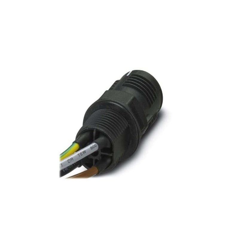 1 pcs - Phoenix Contact Circular Connector, 4 Contacts, Panel Mount, Socket, IP66, IP68, IP69K, QPD Series