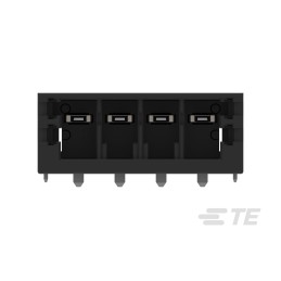 5 pcs - TE Connectivity 5mm Pitch 4 Way Pluggable Terminal Block, Header, Through Hole
