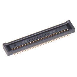 5 pcs - Hirose DF40 Series Straight Surface Mount PCB Socket, 70-Contact, 2-Row, 0.4mm Pitch, Solder Termination