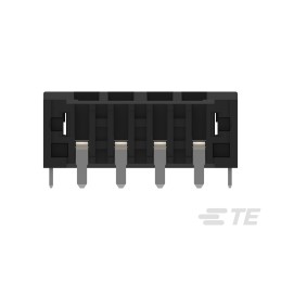 5 pcs - TE Connectivity 5mm Pitch 4 Way Pluggable Terminal Block, Header, Through Hole