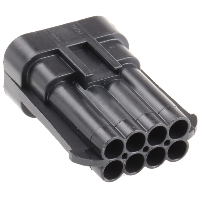 1 pcs - Delphi, Metri-Pack 150 Automotive Connector Plug 8 Way, Crimp Termination