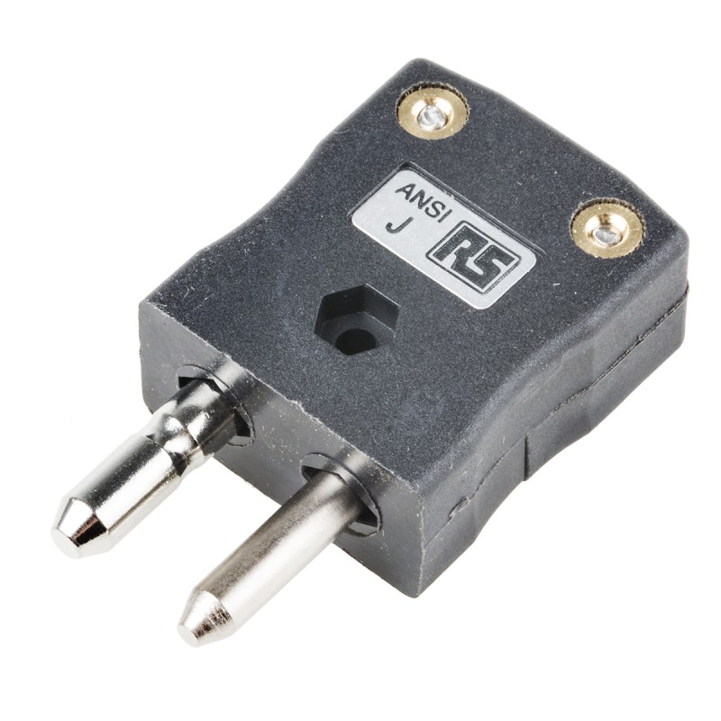 1 pcs - RS PRO Quickwire Thermocouple Connector for Use with Type J Thermocouple, Standard Size, ANSI Standard