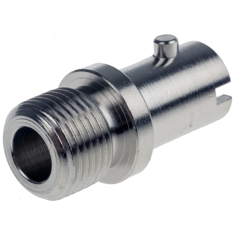 1 pcs - RS PRO Bayonet Adapter for Use with Temperature Sensor, M12, RoHS Compliant Standard