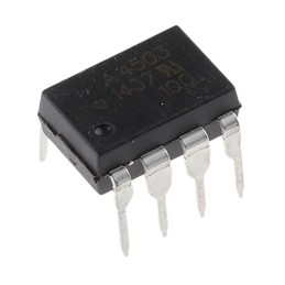 10 pcs - HCPL-4503-000E Broadcom, HCPL-4503-000E DC Input Transistor Output Optocoupler, Through Hole, 8-Pin PDIP