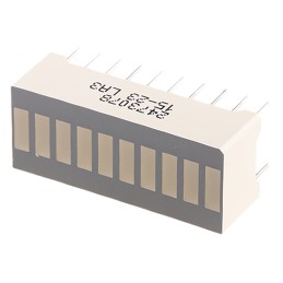 10 pcs - DC-10YWA DC-10YWA Kingbright Light Bar LED Display, Yellow 9 mcd