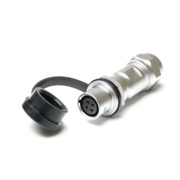 1 pcs - RS PRO Circular Connector, 4 Contacts, Cable Mount, Socket, Female, IP67