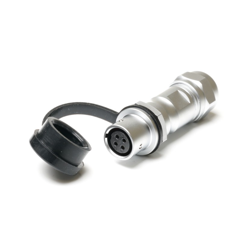 1 pcs - RS PRO Circular Connector, 4 Contacts, Cable Mount, Socket, Female, IP67