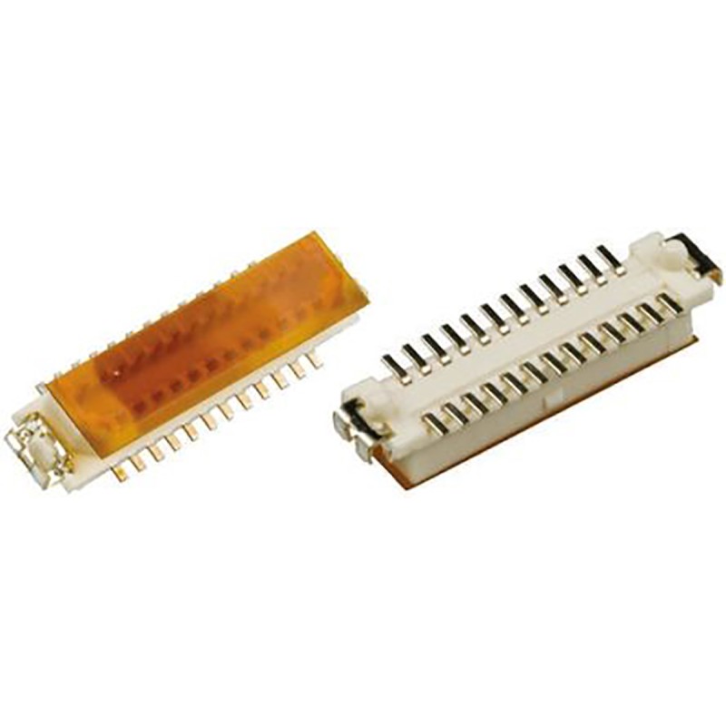 5 pcs - Hirose DF9 Series Straight Surface Mount PCB Socket, 31-Contact, 2-Row, 1mm Pitch, Solder Termination