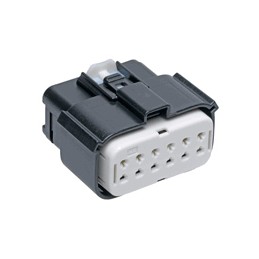 1 pcs - Molex Male Connector Housing, 5.84mm Pitch, 12 Way, 2 Row