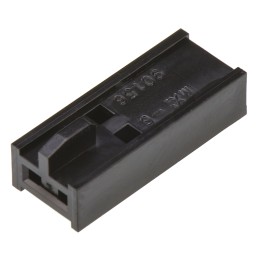 5 pcs - Molex, C-Grid III Female Connector Housing, 2.54mm Pitch, 2 Way, 1 Row