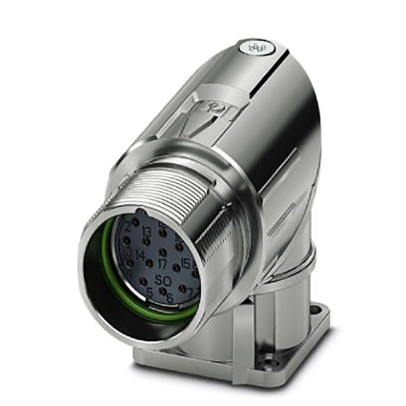 1 pcs - Phoenix Contact Circular Connector, 17 Contacts, Front Mount, M23 Connector, Socket, Female, IP66, IP68, M23 PRO Series