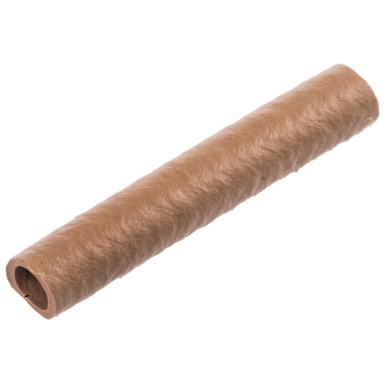 1 Bag of 100 - SES Sterling Expandable Neoprene Brown Cable Sleeve, 3mm Diameter, 25mm Length, Helavia Series