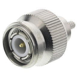 1 pcs - Telegartner, Plug Cable Mount TNC Connector, 50Ω, Crimp Termination, Straight Body