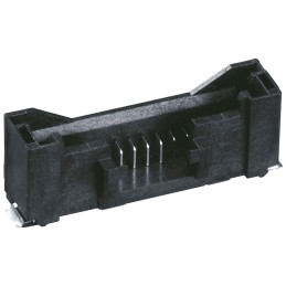 500 pcs - Hirose DF50 Series Straight Surface Mount PCB Header, 5 Contact(s), 1.0mm Pitch, 1 Row(s), Shrouded