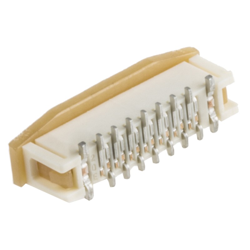 5 pcs - Molex, Easy-On, 52559 0.5mm Pitch 14 Way Straight Female FPC Connector, ZIF Vertical Contact