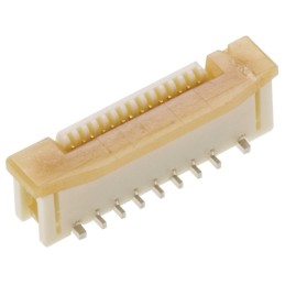 5 pcs - Molex, Easy-On, 52559 0.5mm Pitch 14 Way Straight Female FPC Connector, ZIF Vertical Contact