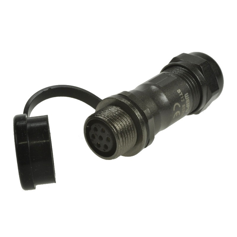 1 pcs - RS PRO Circular Connector, 7 Contacts, Cable Mount, Socket, Female, IP67