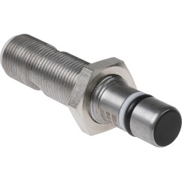 1 pcs - BALLUFF Inductive Barrel-Style Proximity Sensor, M12 x 1, 1.5 mm Detection, PNP Output, 10 - 30 V dc, IP68