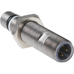 1 pcs - BALLUFF Inductive Barrel-Style Proximity Sensor, M12 x 1, 1.5 mm Detection, PNP Output, 10 - 30 V dc, IP68