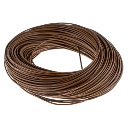 1 Reel of 100 M - Lapp Brown 2.5 mm² Hook Up Wire, 13 AWG, 100m, PVC Insulation