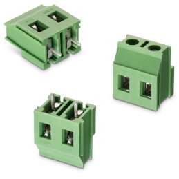 5 pcs - Wurth Elektronik 2539 Series PCB Terminal Block, 2-Contact, 7.5mm Pitch, Through Hole Mount, 1-Row, Solder Termination