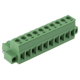 1 pcs - Phoenix Contact 5.08mm Pitch 10 Way Pluggable Terminal Block, Plug, Plug-In, Screw Termination