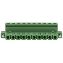 1 pcs - Phoenix Contact 5.08mm Pitch 10 Way Pluggable Terminal Block, Plug, Plug-In, Screw Termination