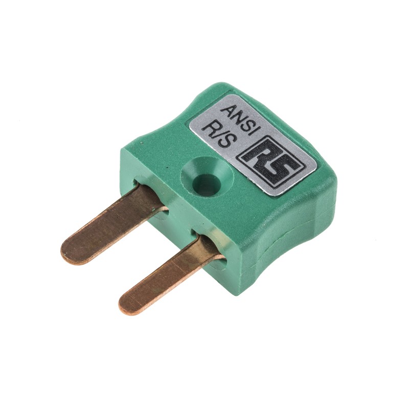 1 pcs - RS PRO Quickwire Thermocouple Connector for Use with Type R/S Thermocouple, Miniature Size, ANSI Standard