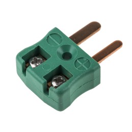 1 pcs - RS PRO Quickwire Thermocouple Connector for Use with Type R/S Thermocouple, Miniature Size, ANSI Standard
