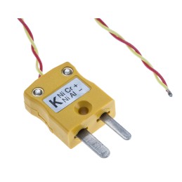 1 pcs - RS PRO Type K Thermocouple 5m Length, 7/0.2mm Diameter - +250°C