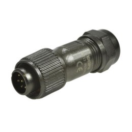 1 pcs - RS PRO Circular Connector, 7 Contacts, Cable Mount, Plug, Male, IP67