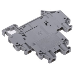 5 pcs - Phoenix Contact UTTB 2.5 Series Grey Double Level Terminal Block, 0.14 - 4mm², Double-Level, Screw Termination,