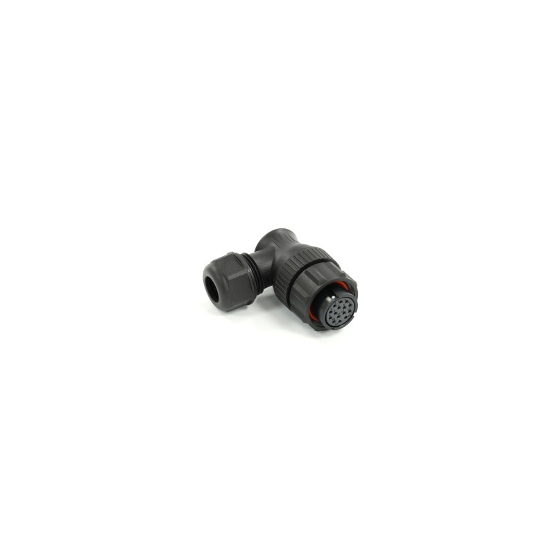 1 pcs - RS PRO Circular Connector, 15 Contacts, Cable Mount, 21 mm Connector, Socket, Female, IP68