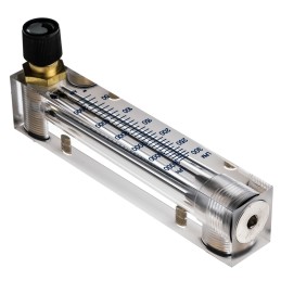 1 pcs - Key Instruments FR4500 Series Variable Area Flow Meter for Gas, 30 L/min Min, 280 L/min Max