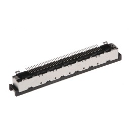 5 pcs - Hirose FX15 Series Straight Surface Mount PCB Socket, 51-Contact, 1-Row, 0.5mm Pitch, Solder Termination