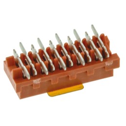 125 pcs - TE Connectivity Micro-MaTch Series Straight Surface Mount PCB Socket, 10-Contact, 2-Row, 1.27mm Pitch, Solder