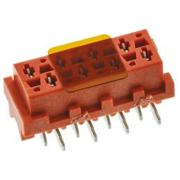 125 pcs - TE Connectivity Micro-MaTch Series Straight Surface Mount PCB Socket, 8-Contact, 2-Row, 2.54mm Pitch, Solder Terminati
