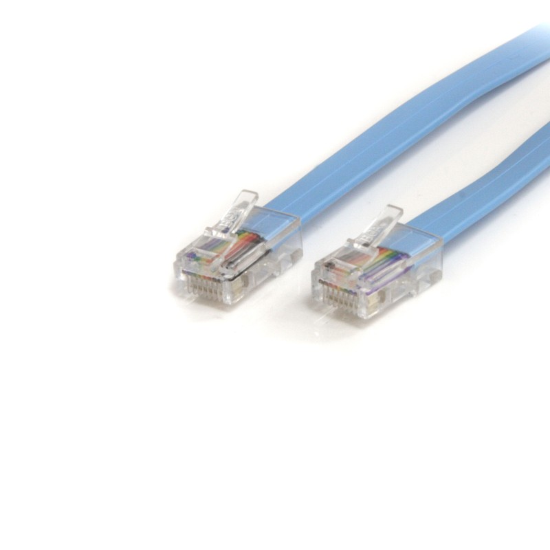 1 pcs - Startech Male RJ45 to Male RJ45 Ethernet Cable, Blue PVC Sheath, 1.8m