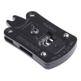1 pcs - Souriau, UTS Series Crimping Head, Wire size 20 - 16AWG, Hex size 1.6mm