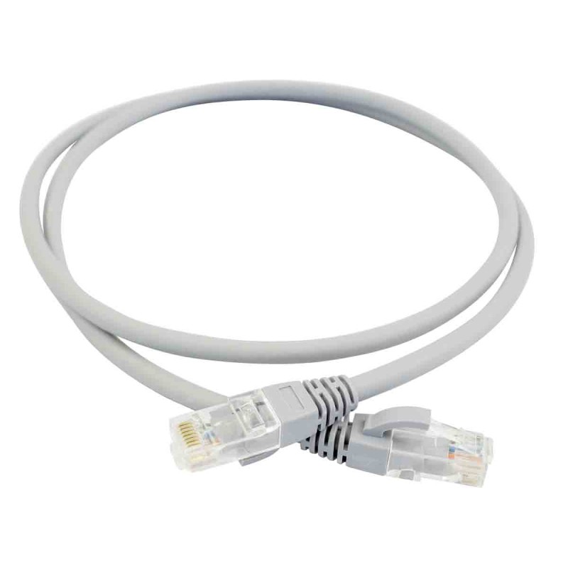 1 pcs - RS PRO Cat6a Male RJ45 to Male RJ45 Ethernet Cable, U/FTP, Grey LSZH Sheath, 3m, IEC 60332-1, LSZH