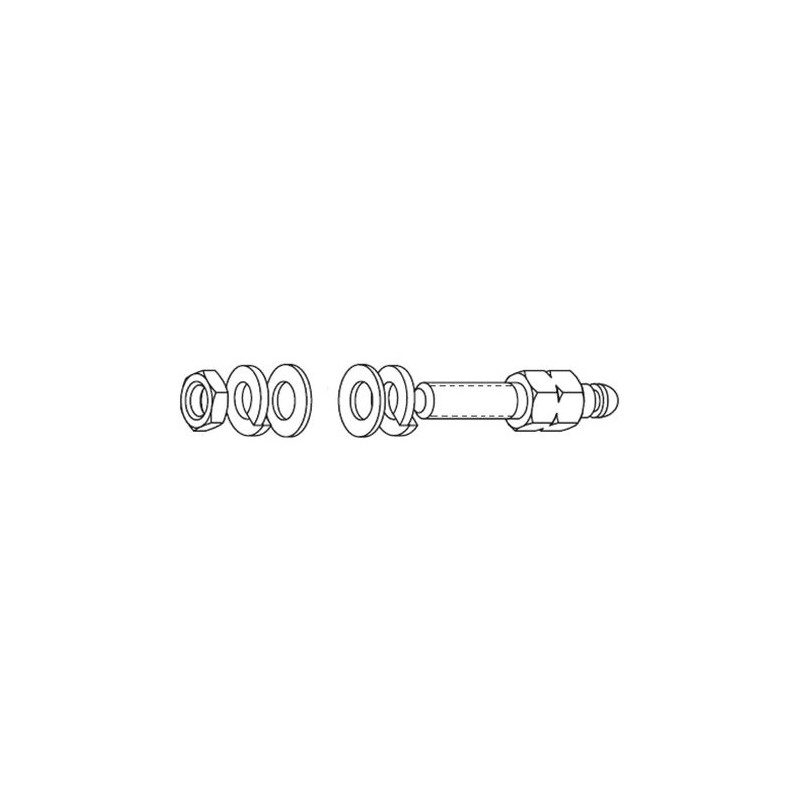 10 Set - 103M3T1002 Provertha, 103 Series Conversion Pin Set For Use With Rail D-Sub Backshells