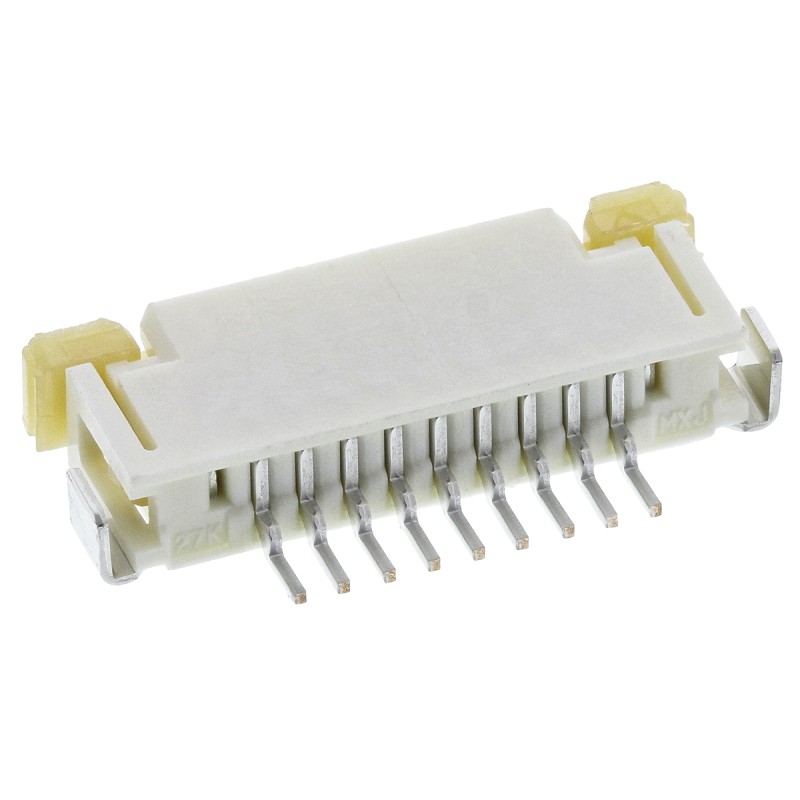 200 pcs - Molex, Easy-On, 52207 1mm Pitch 9 Way Right Angle Female FPC Connector, ZIF Top Contact