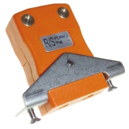 1 pcs - RS PRO Panel Mount Thermocouple Connector for Use with Type R/S Thermocouple, Standard Size, IEC Standard